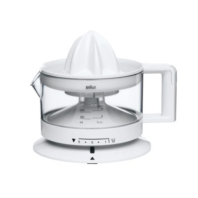 BRAUN Citrus Press Juicer (20w) - White CJ3000WH