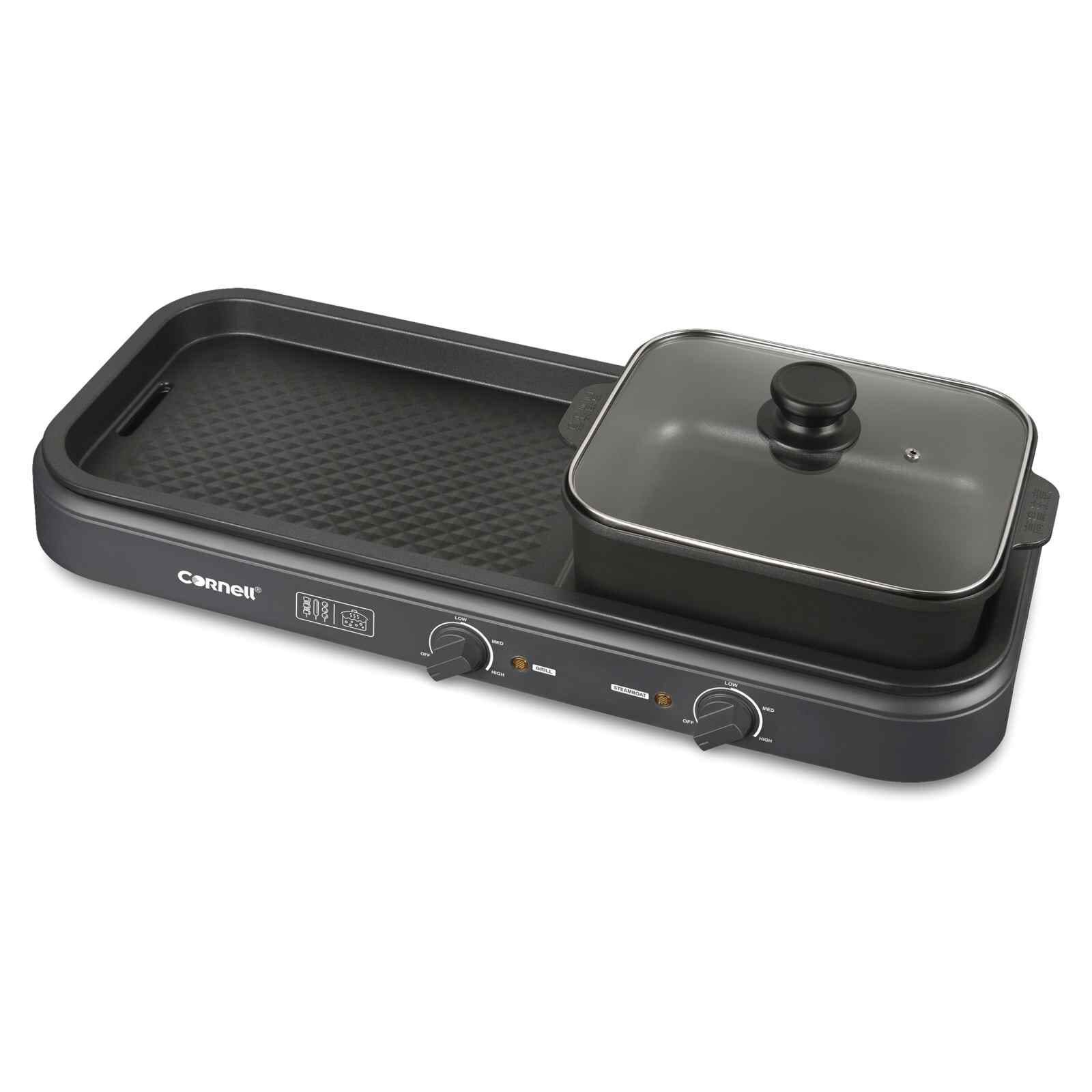 CORNELL Table Top Grill With Hotpot CCGEL98DT