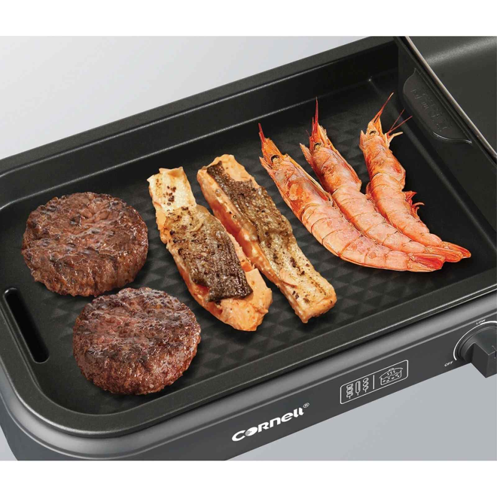 CORNELL Table Top Grill With Hotpot CCGEL98DT - Image 2