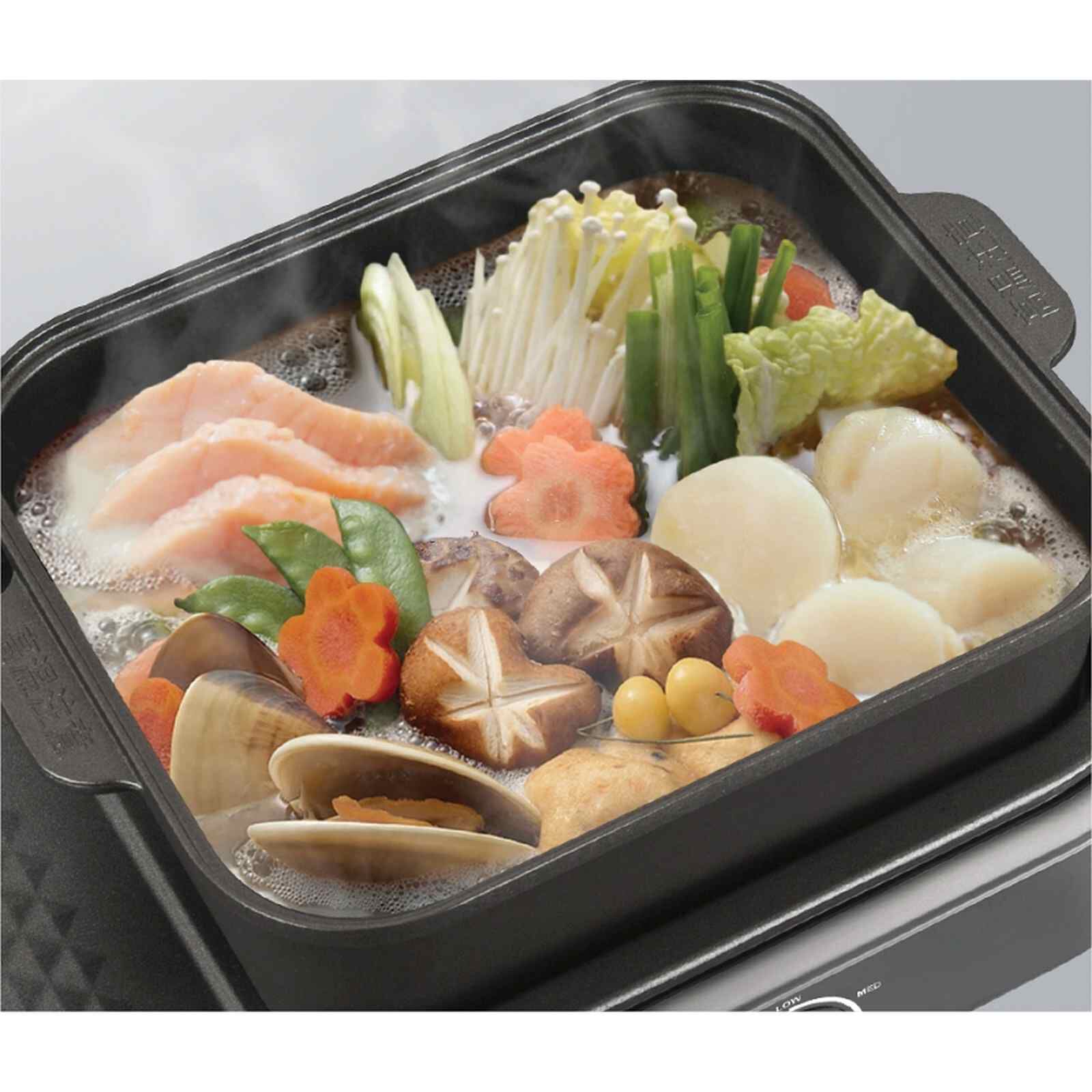 CORNELL Table Top Grill With Hotpot CCGEL98DT - Image 3
