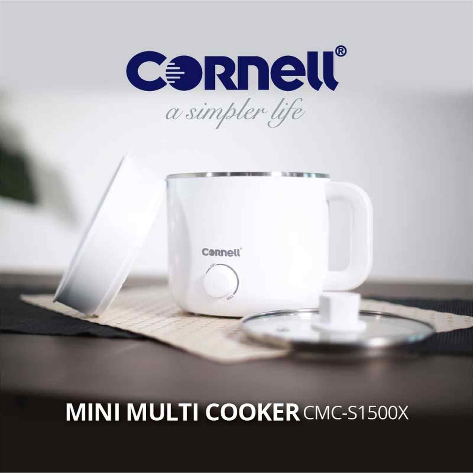 CORNELL Mini Multi-cooker Kettle (1.5l) CMCS1500X - Image 2