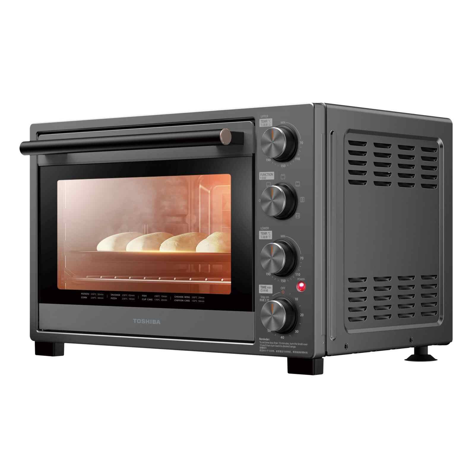 TOSHIBA Electric Oven (35l) - Titanium Cool Grey TL-MC35Z - Image 2