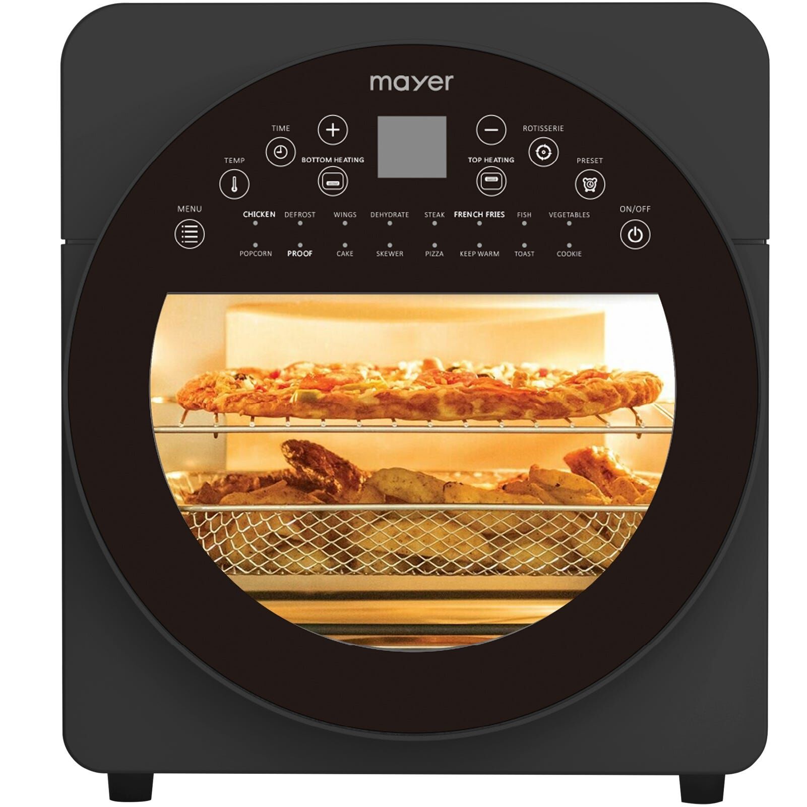 MAYER Air Fryer Oven (14.5l) MMAO1450BK - Image 2