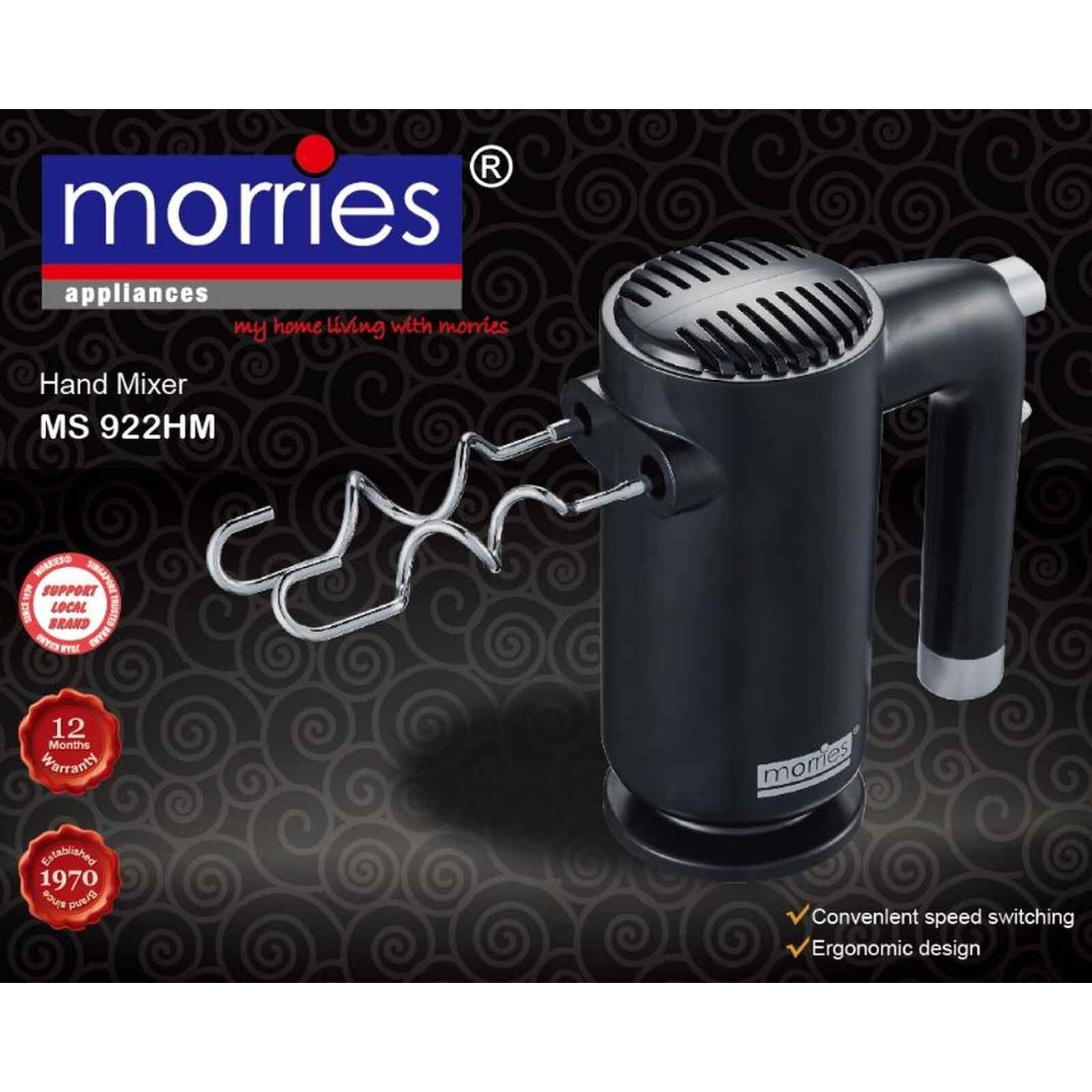 MORRIES Hand Mixer (250w) MS-922HM - Image 3