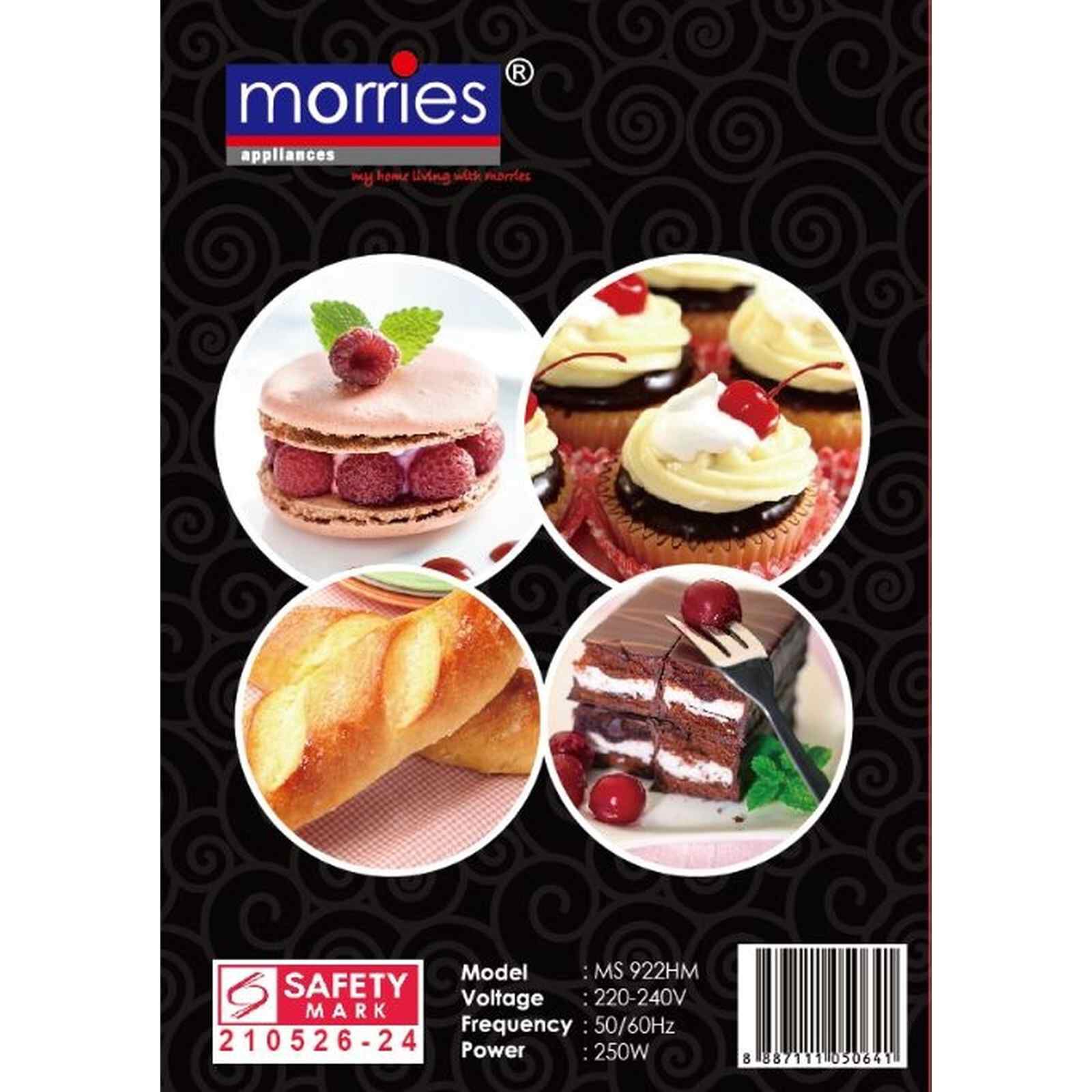 MORRIES Hand Mixer (250w) MS-922HM - Image 4