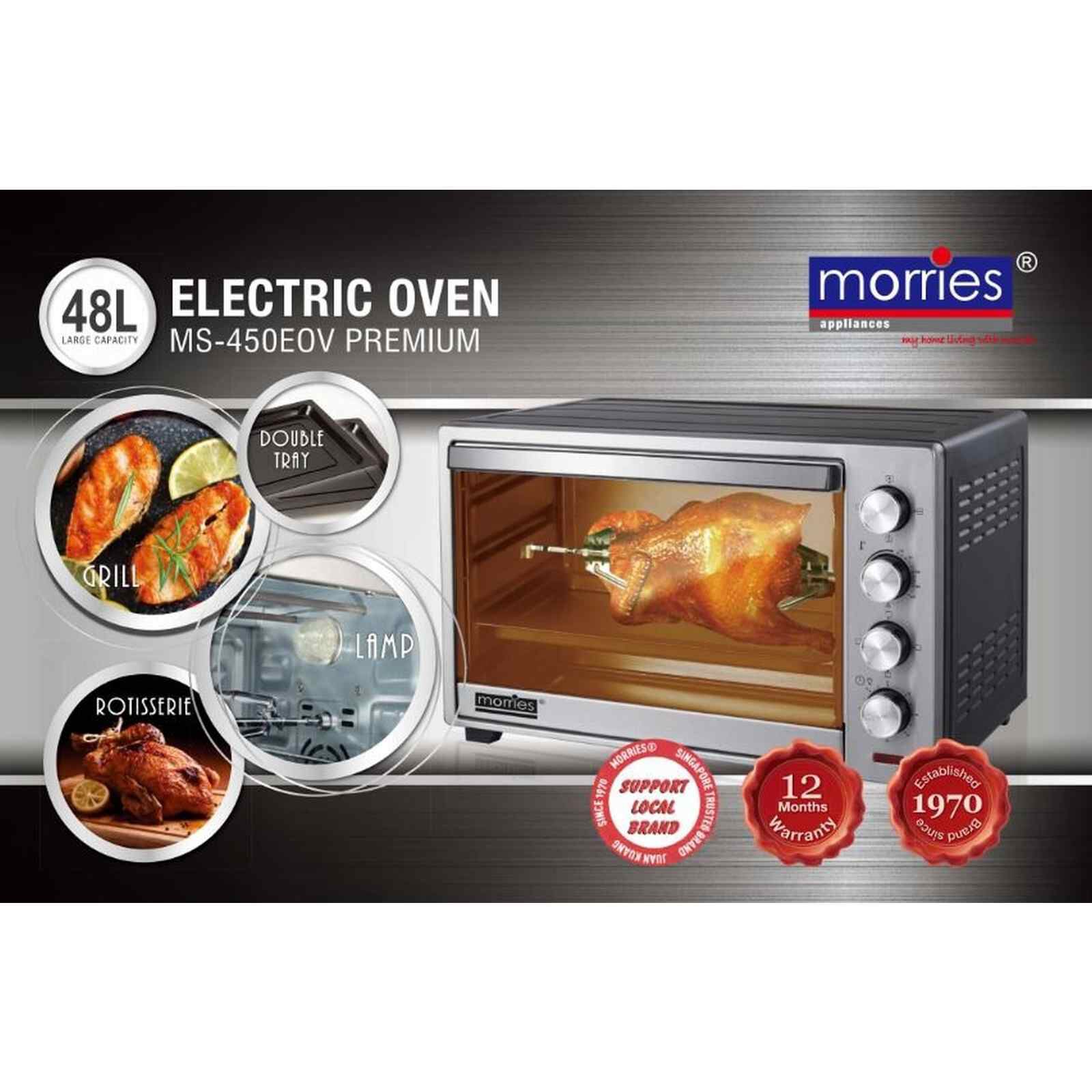 MORRIES Electric Oven (48l) MS-450EOV - Image 2