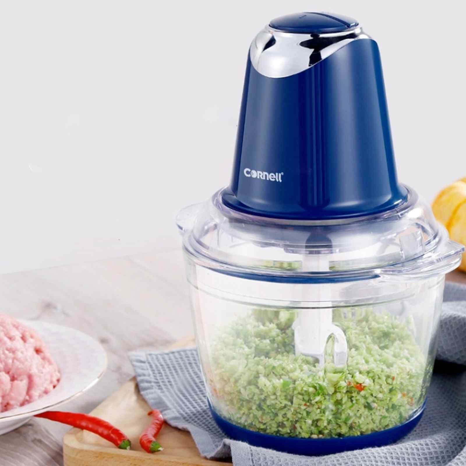CORNELL Mini Chopper (1.8l) - Blue CMCE180BL - Image 6