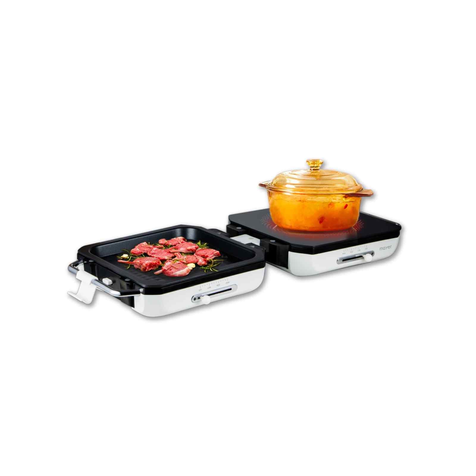MAYER 2 In 1 Ceramic Multi Cooker MMCCG206WH - Image 3