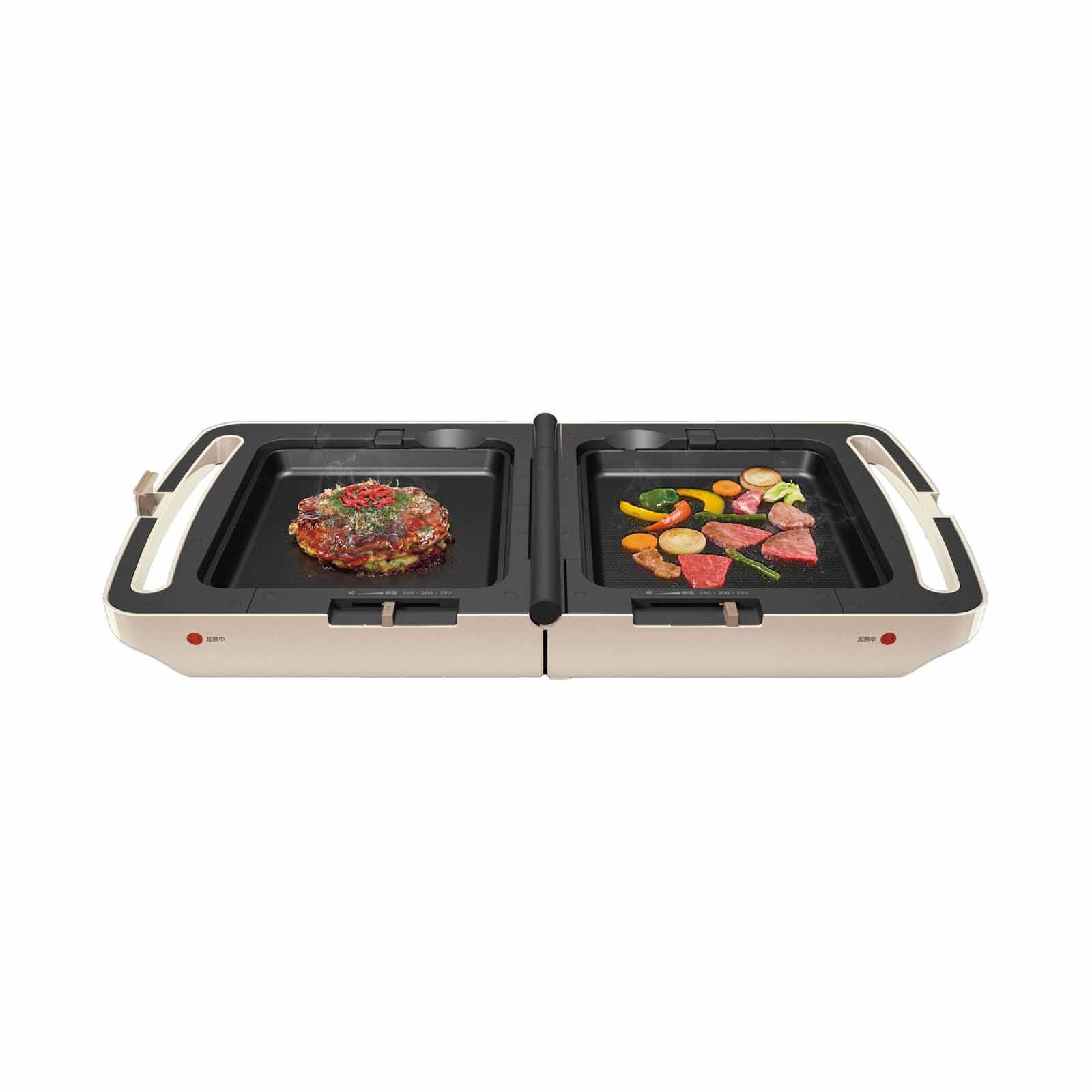 IRIS OHYAM Double-sided Elect Grill DPOL-301 - Image 2