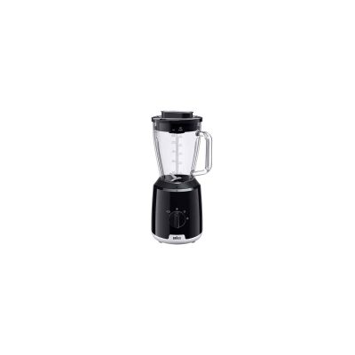 BRAUN Powerblend 1 Glass Jug Blender (600w) JB1050BK