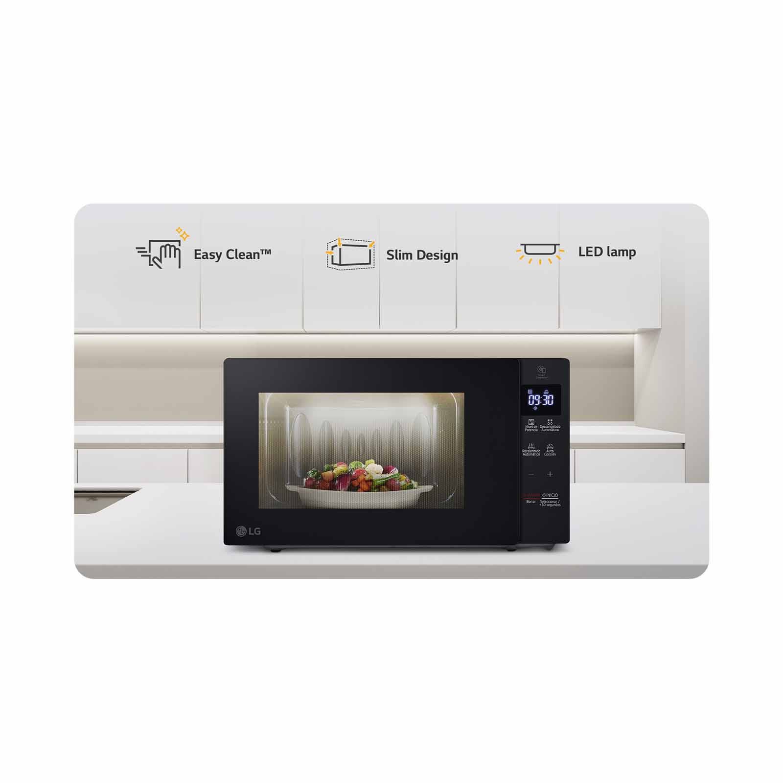 LG Basic Microwave (20l) MS2032GAS.BBKQLSL - Image 3