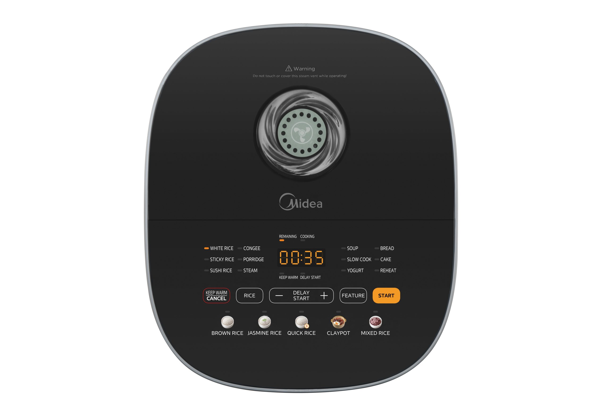 MIDEA Rice Cooker (1.8l) MRD180T2ADS - Image 3