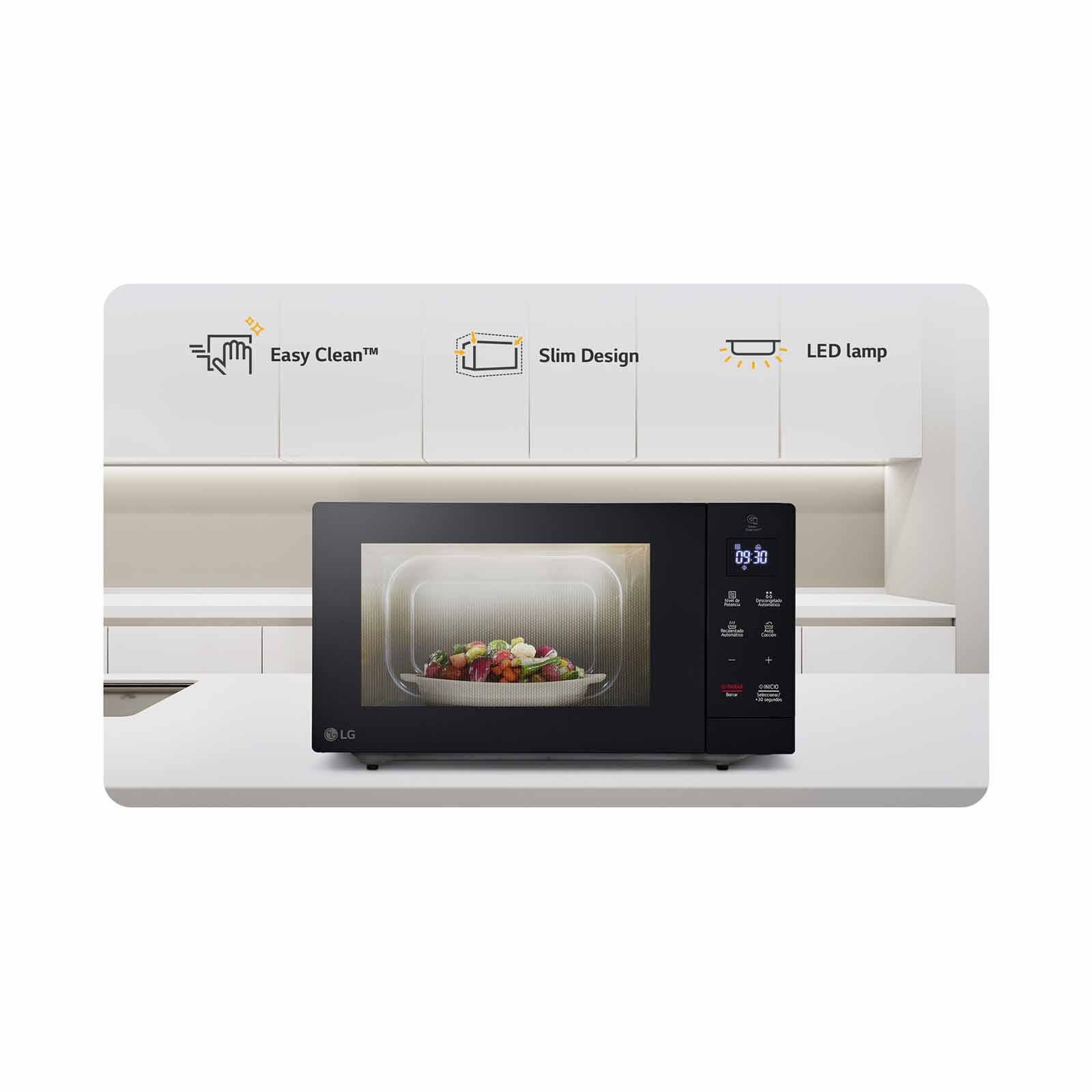 LG Basic Microwave (30l) MS3032JAS.BBKQLSL - Image 3