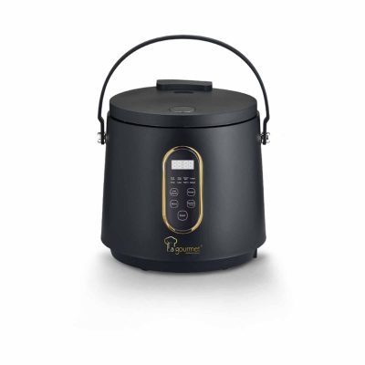 LA GOURMET 2.0l Healthy Rice Cooker - Coal Black LGELRC410764