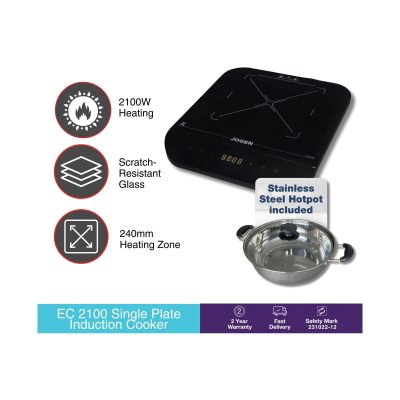 JOGEN Single Plate Induction Cooker EC 2100