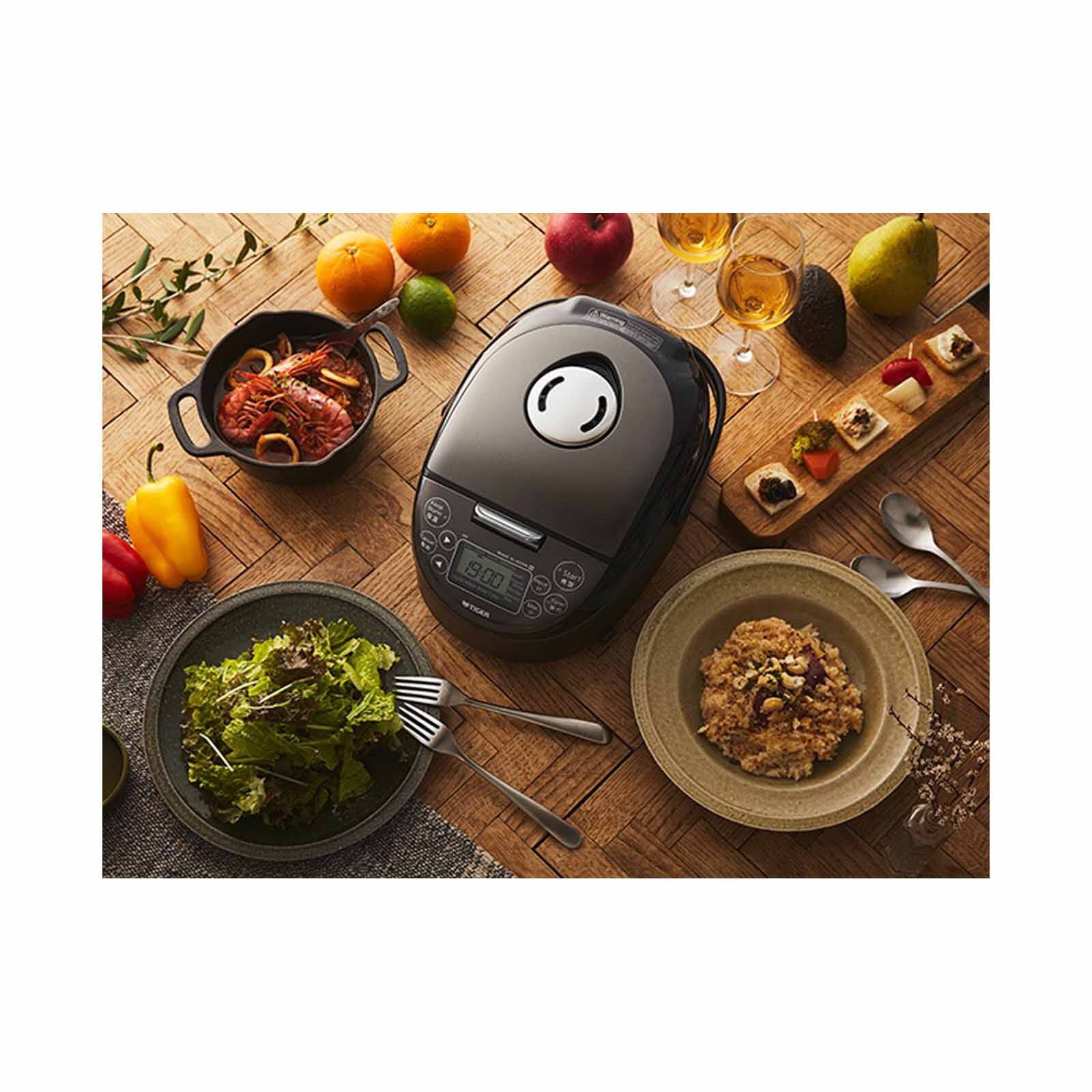 TIGER 0.5l Ih Rice Cooker (satin Black) JPF-A55S (BK) - Image 4