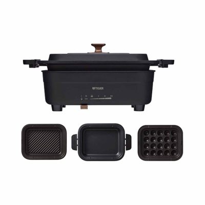 TIGER Electric Skillet (black) CRL-A30S (BK)