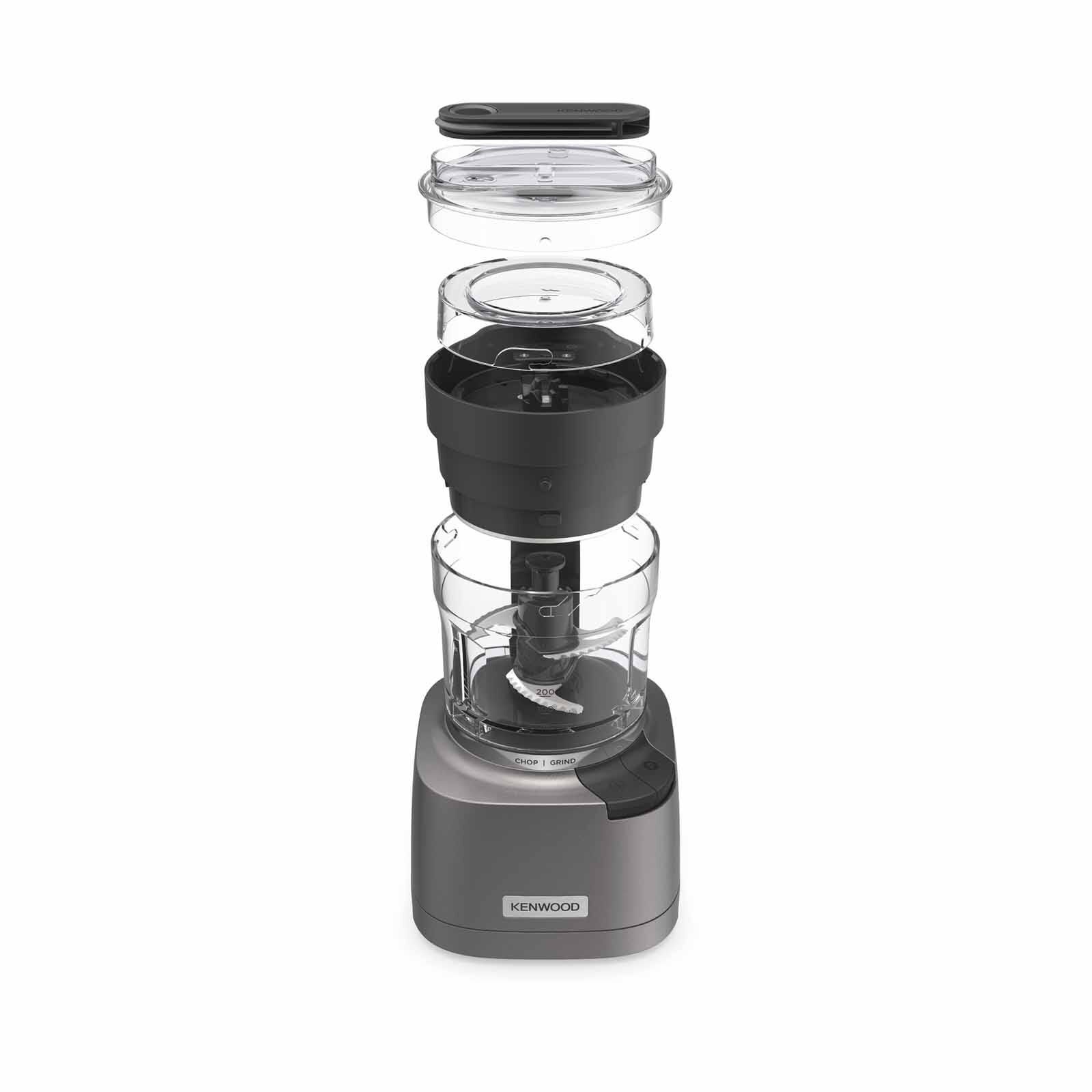 KENWOOD Duo Prep 2-in-1 Chopper/grinder - Silver CHP80.000SI - Image 3