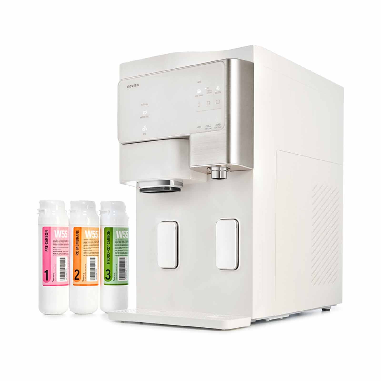 NOVITA Water Dispenser With Ice Maker: W55 Hydroro/hydroro+ W55.RO - Image 3