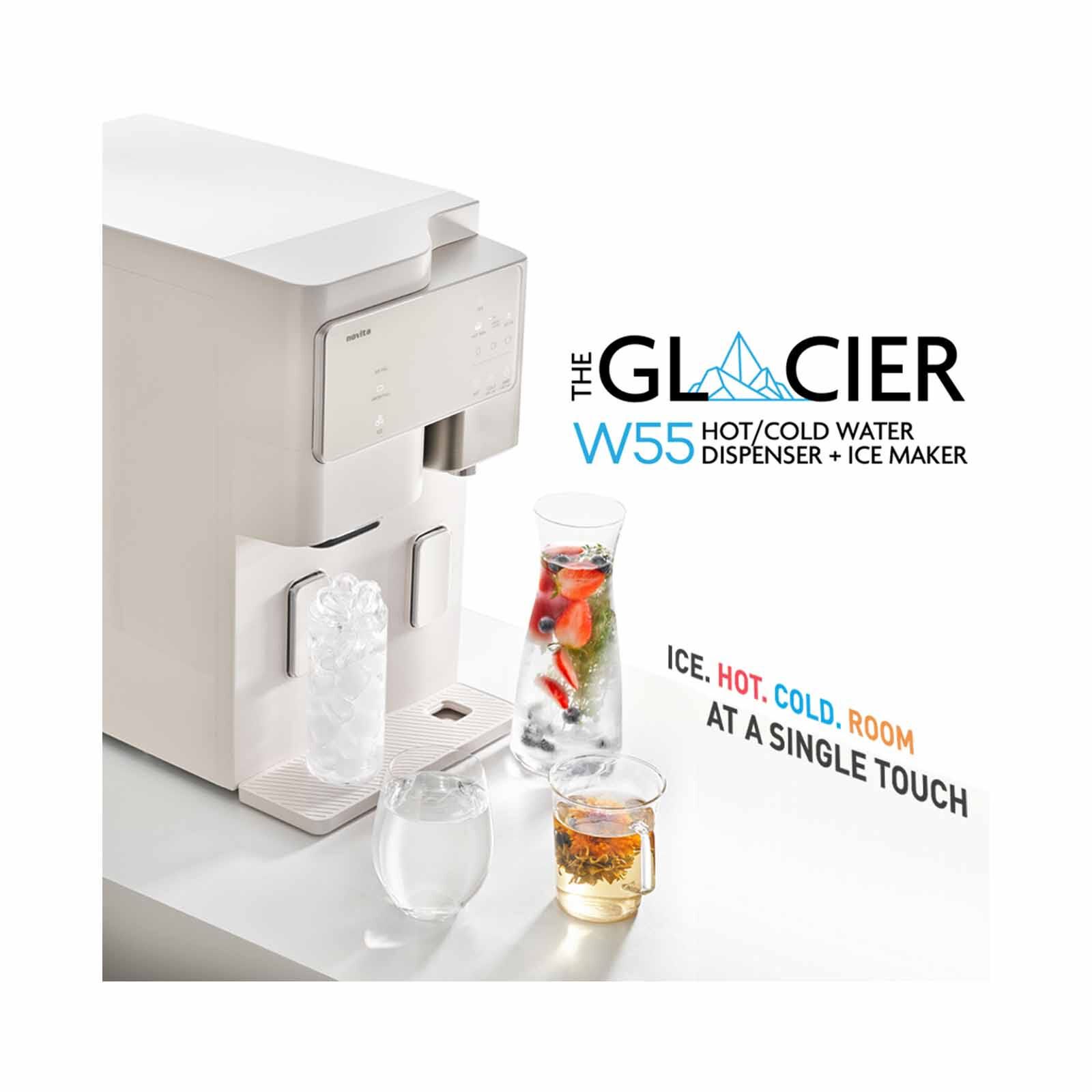 NOVITA Water Dispenser With Ice Maker: W55 Hydroro/hydroro+ W55.RO - Image 5