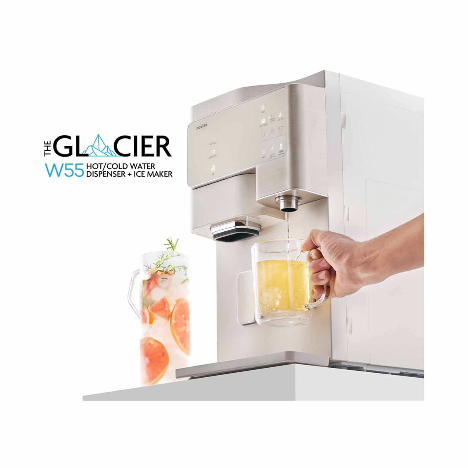 NOVITA Water Dispenser With Ice Maker: W55 Hydroro/hydroro+ W55.RO - Image 6