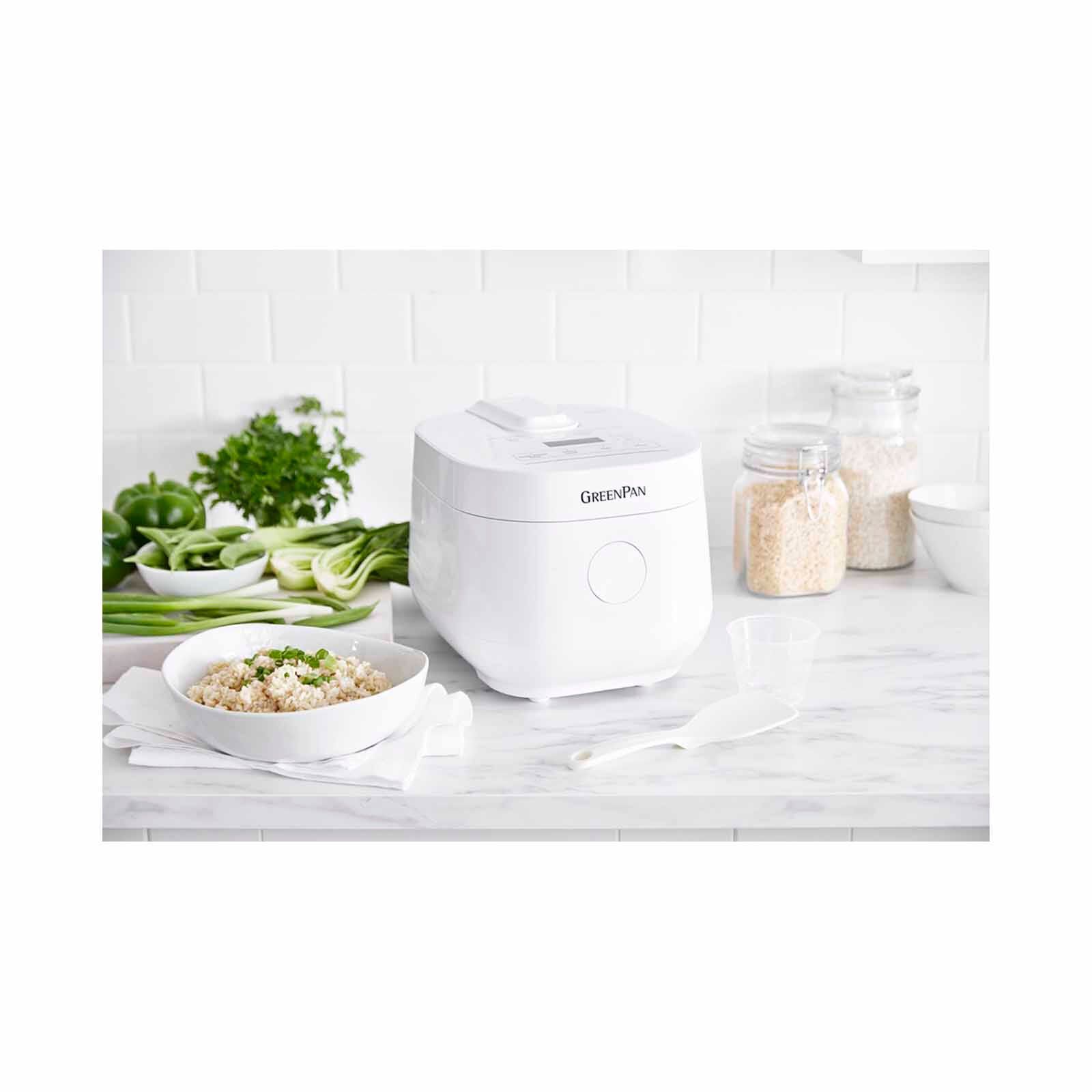 GREENPAN Bistro Collection Rice & Grains Cooker - White GPRC046245 - Image 3