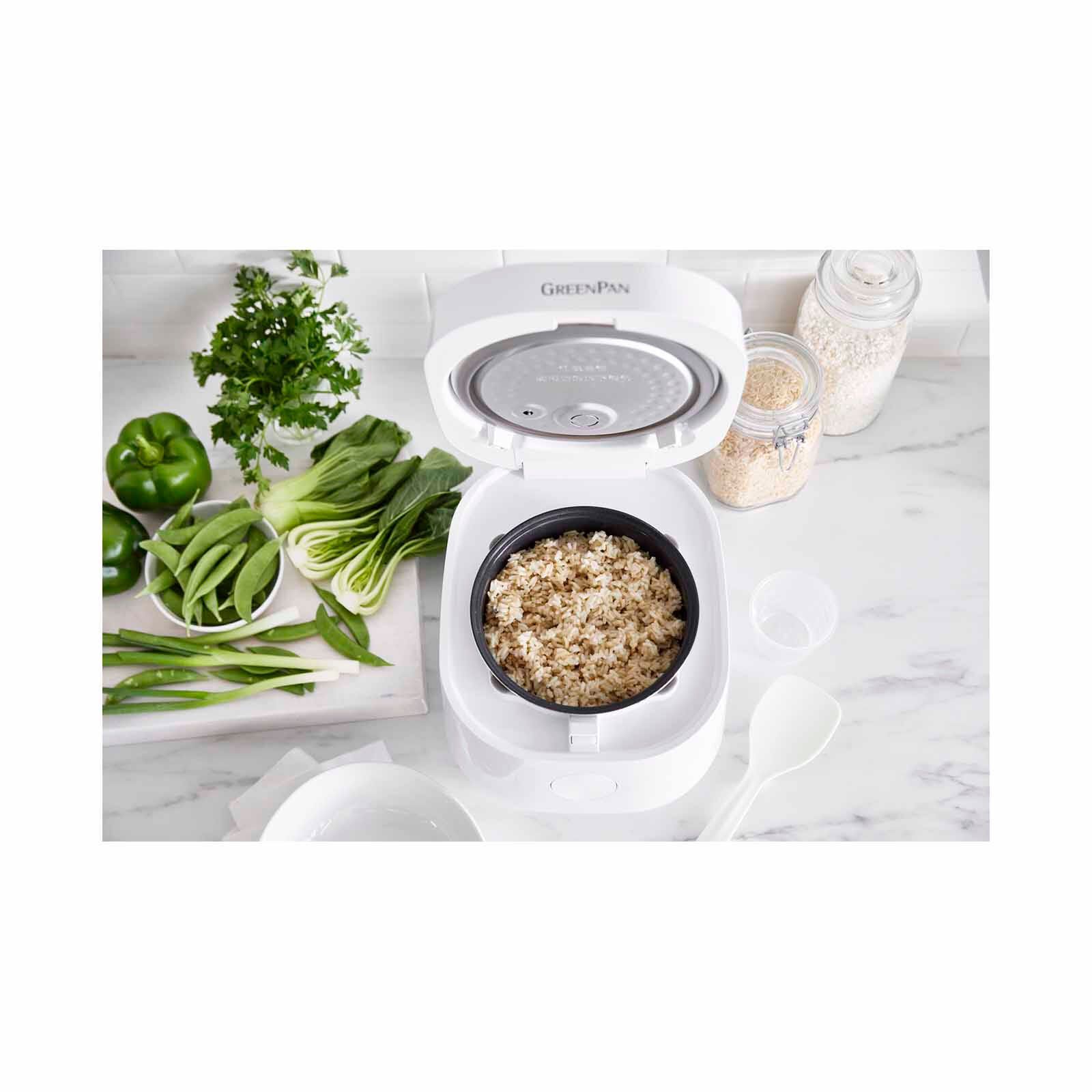 GREENPAN Bistro Collection Rice & Grains Cooker - White GPRC046245 - Image 5