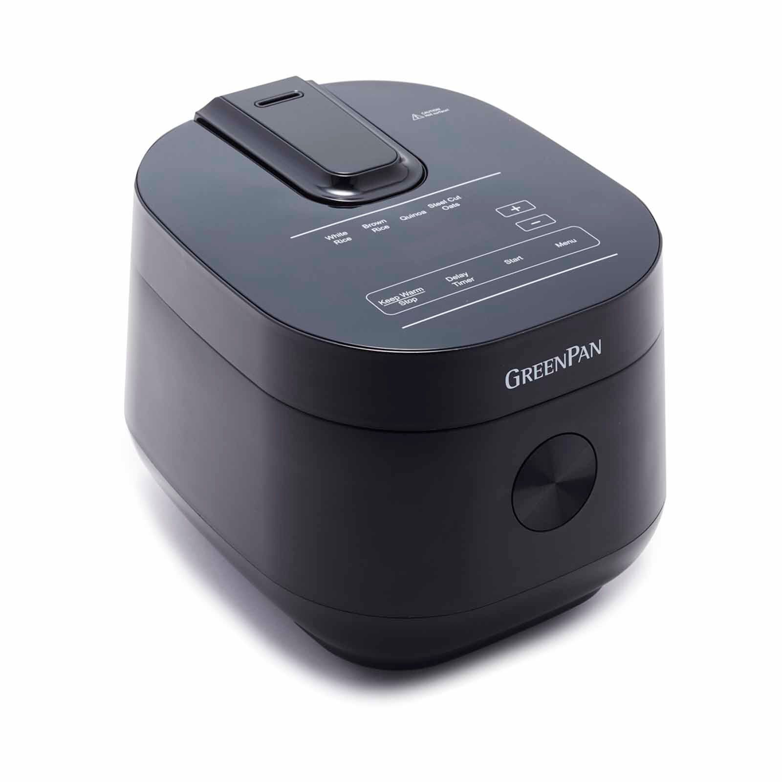 GREENPAN Bistro Collection Rice & Grains Cooker - Matte Black GPRC046252
