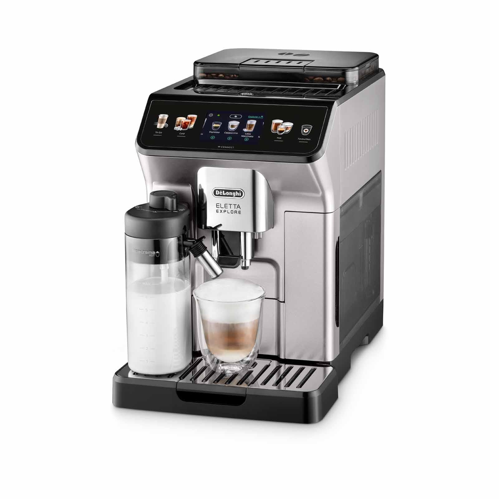 DELONGHI Eletta Explore Automatic Coffee Makers - Silver ECAM450.65.S - Image 2