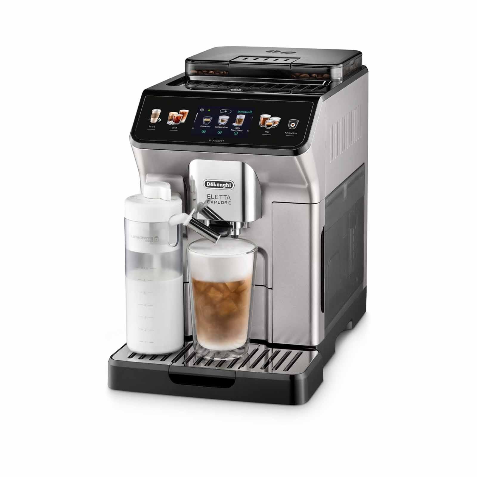 DELONGHI Eletta Explore Automatic Coffee Makers - Silver ECAM450.65.S - Image 3