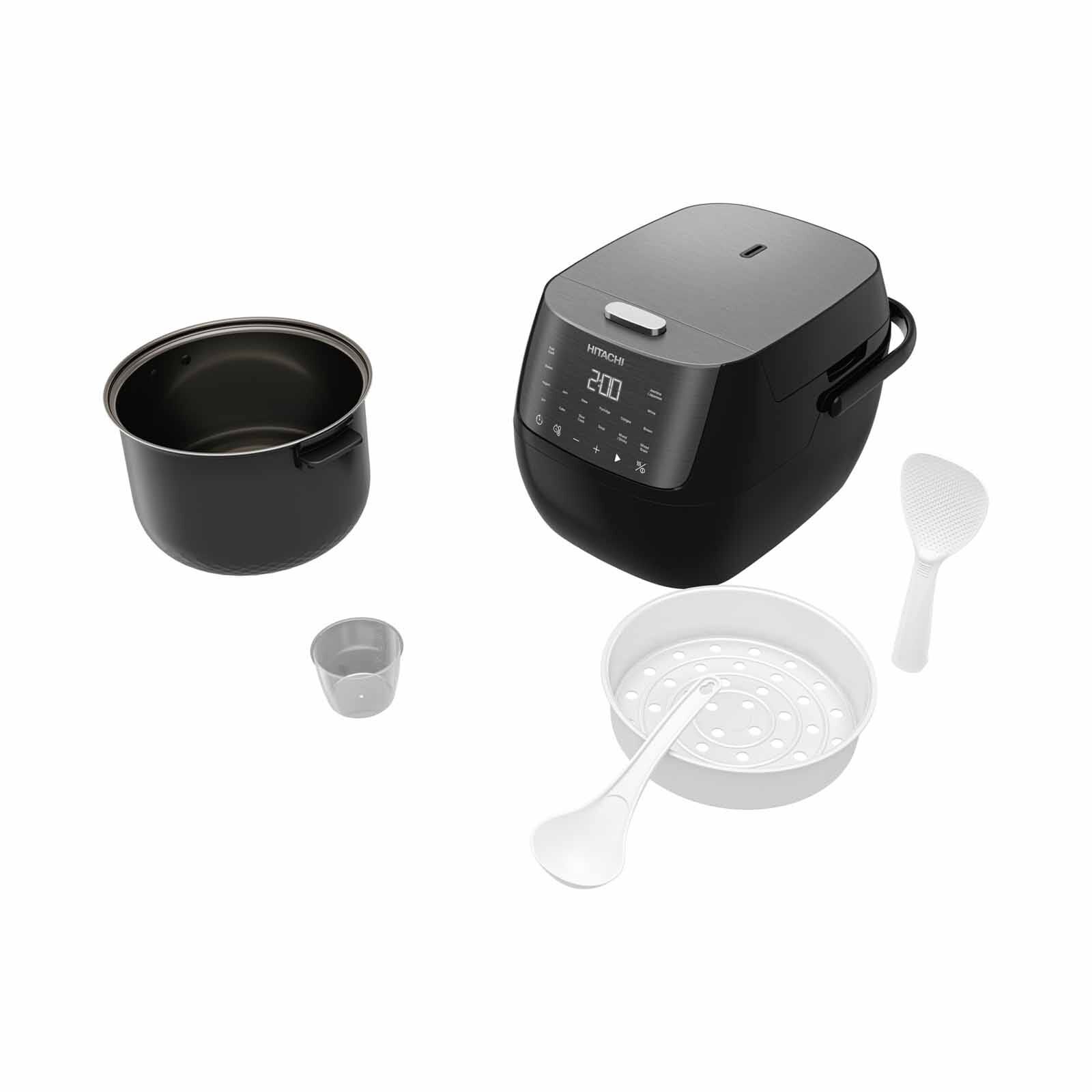 HITACHI Micom Rice Cooker (1.8l) - Black RZ-S18VN-BK - Image 3