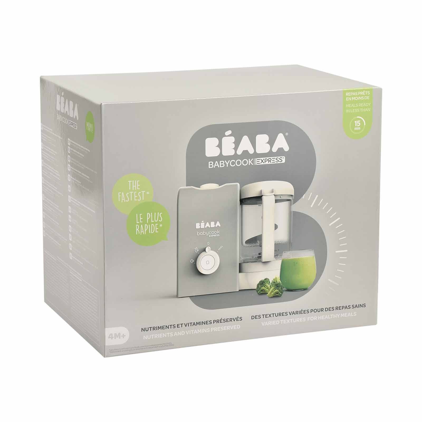 BEABA Baby Food Processor - Velvet Grey (online) BABYCOOK EXPRESS - Image 2