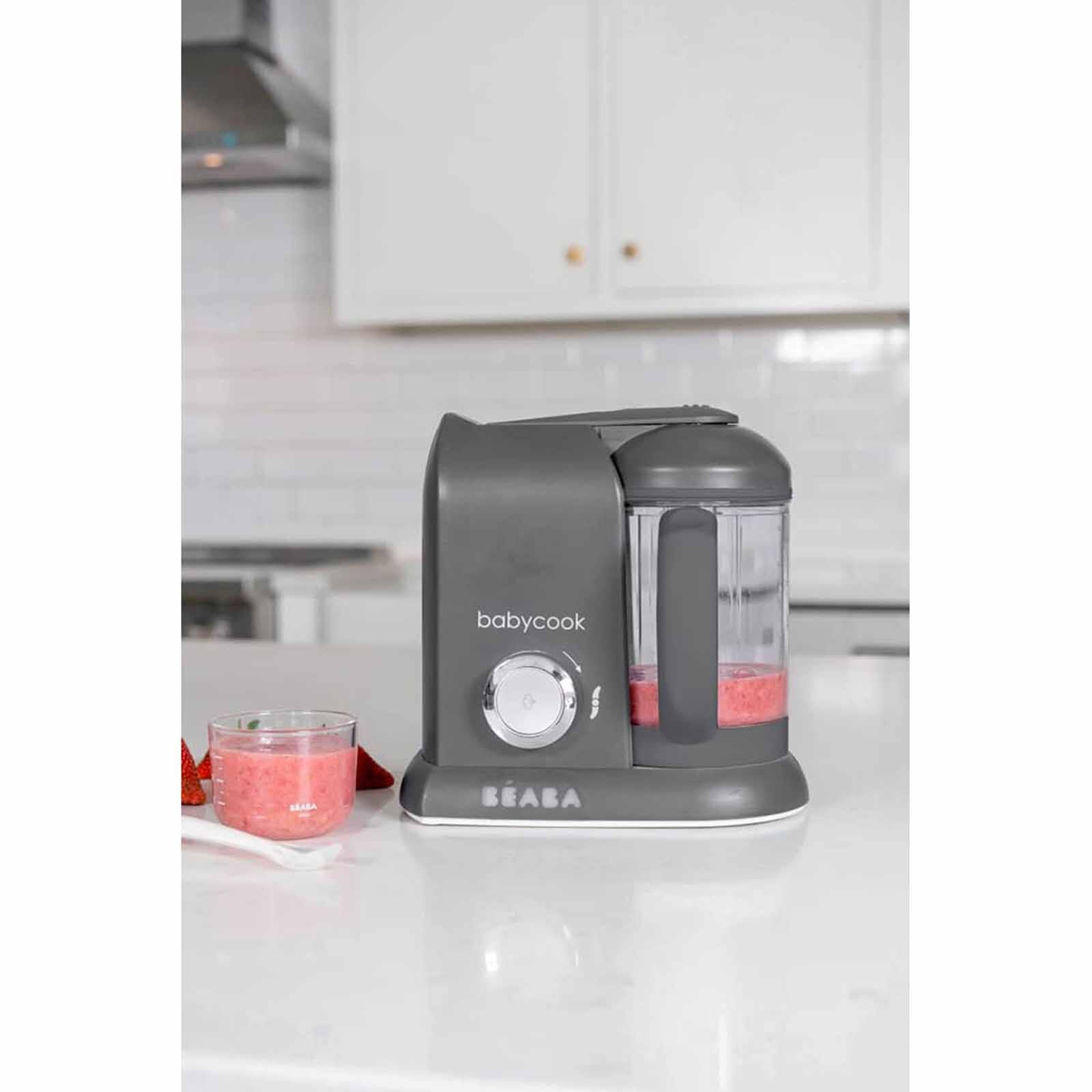 BEABA Baby Food Processor - Dark Grey (online) BABYCOOK SOLO - Image 3