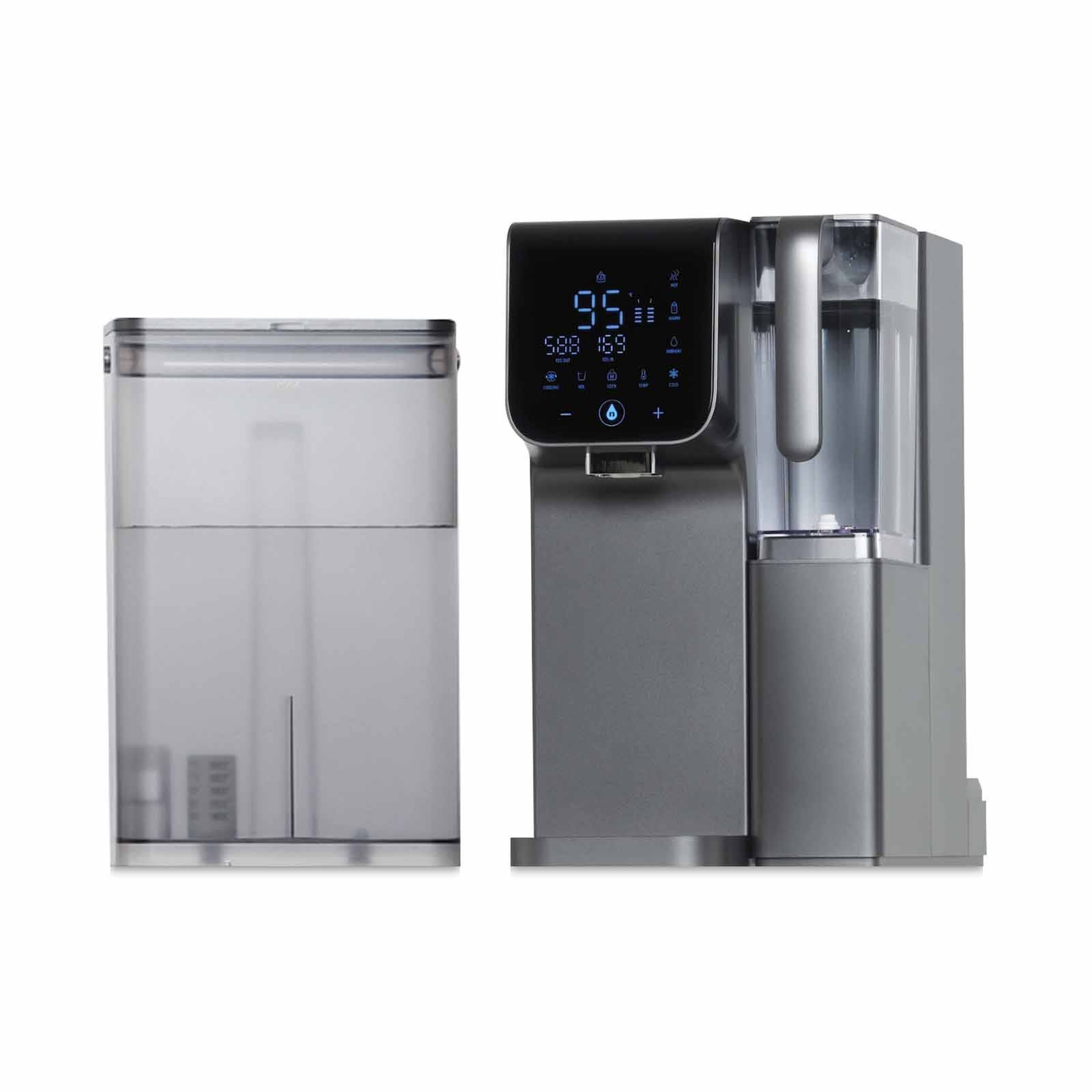 NOVITA Portable Instant Hot & Cold Water Dispenser (5.5l) - Titan Grey Ro W16 GREY RO - Image 2