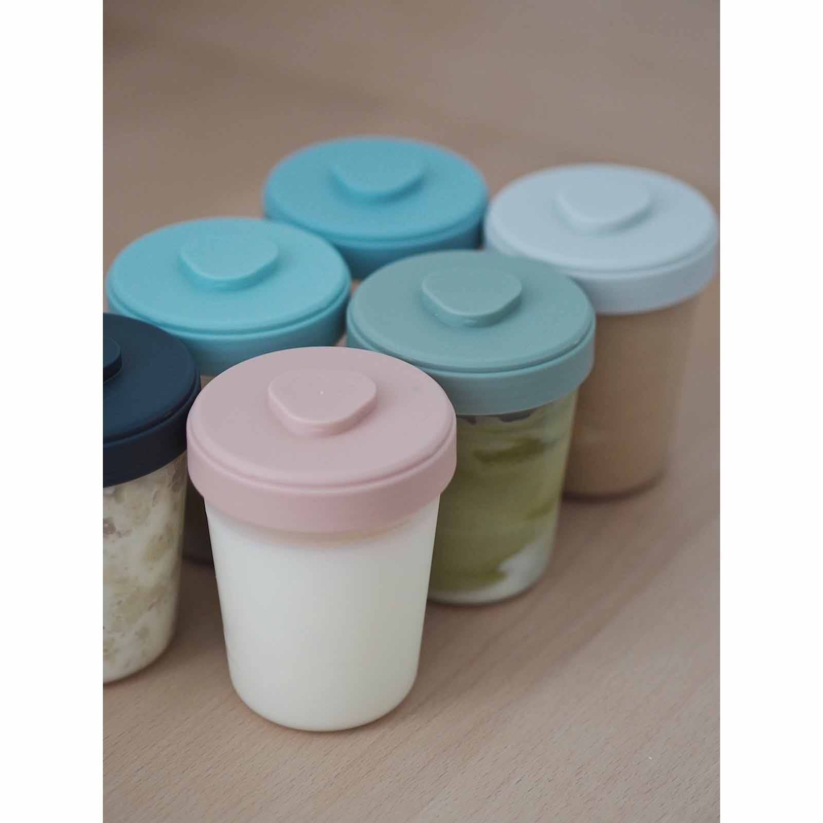 BEABA Food Storage Toddler Set 250ml - Eucalyptus (online) CLIP PORTIONS - Image 5