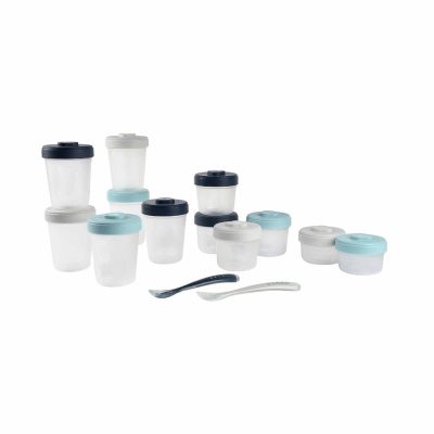 BEABA Meal & Food Storage Expert Pack - Storm (online) CLIP PORTIONS