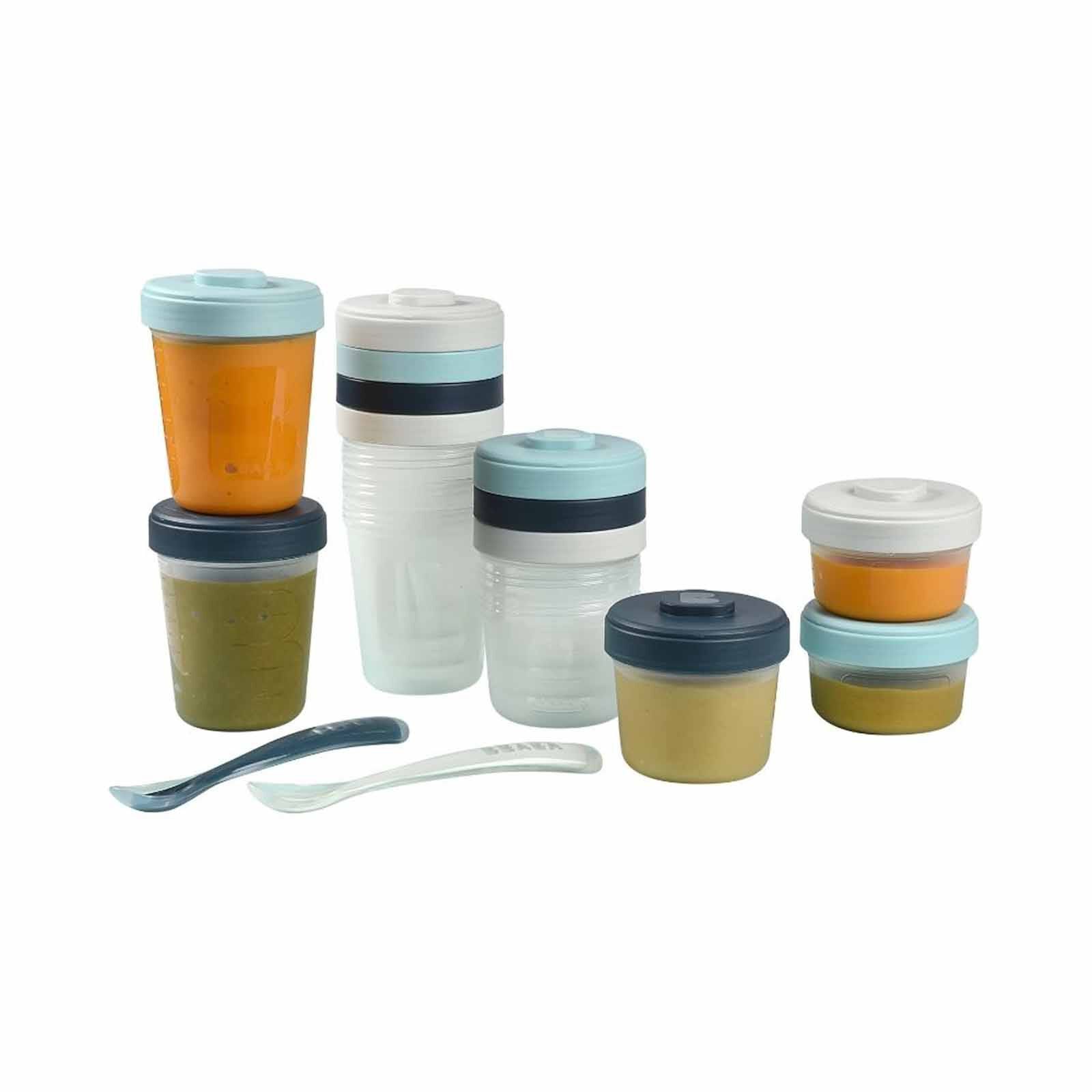 BEABA Meal & Food Storage Expert Pack - Storm (online) CLIP PORTIONS - Image 3