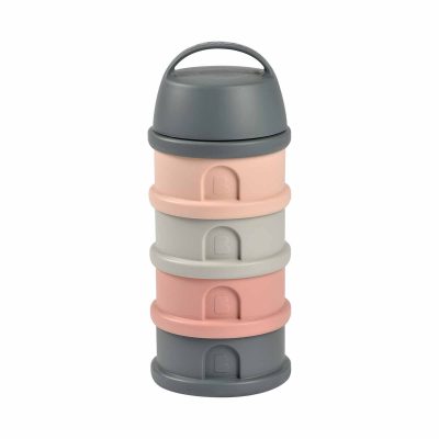 BEABA Container - Mineral Grey/pink (online) FORMULA & SNACK