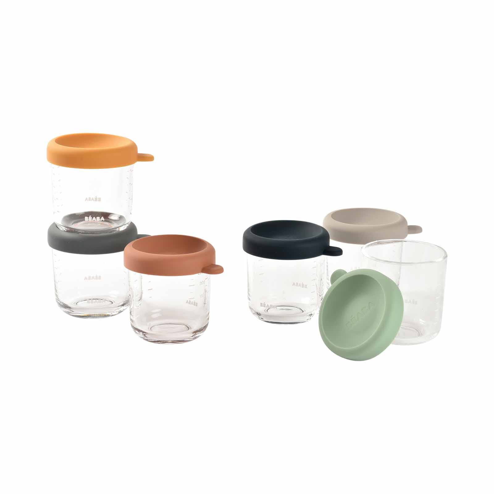 BEABA Jars 250ml 6 Pack (online) GLASS PORTION - Image 3
