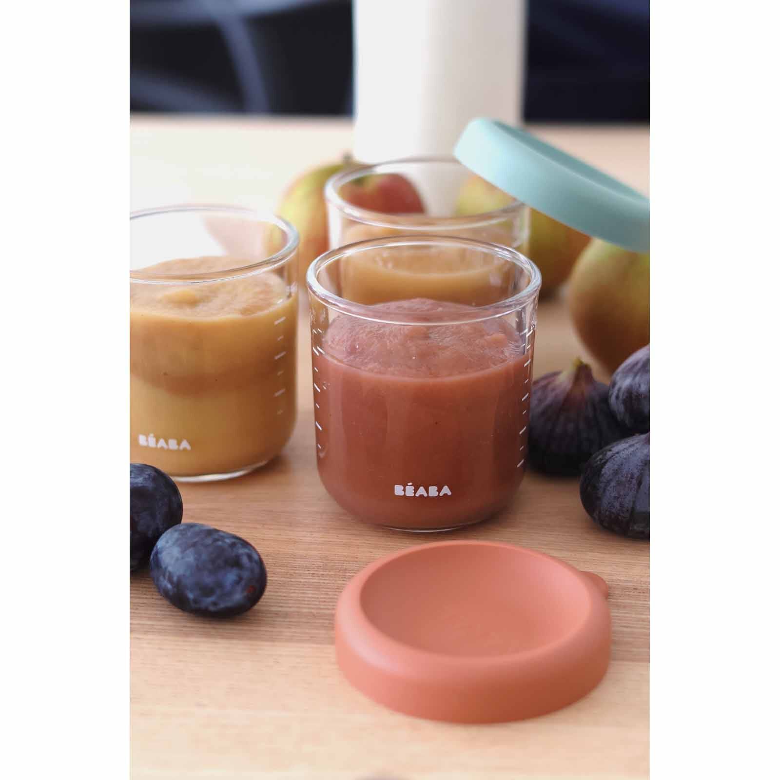 BEABA Jars 250ml 6 Pack (online) GLASS PORTION - Image 4