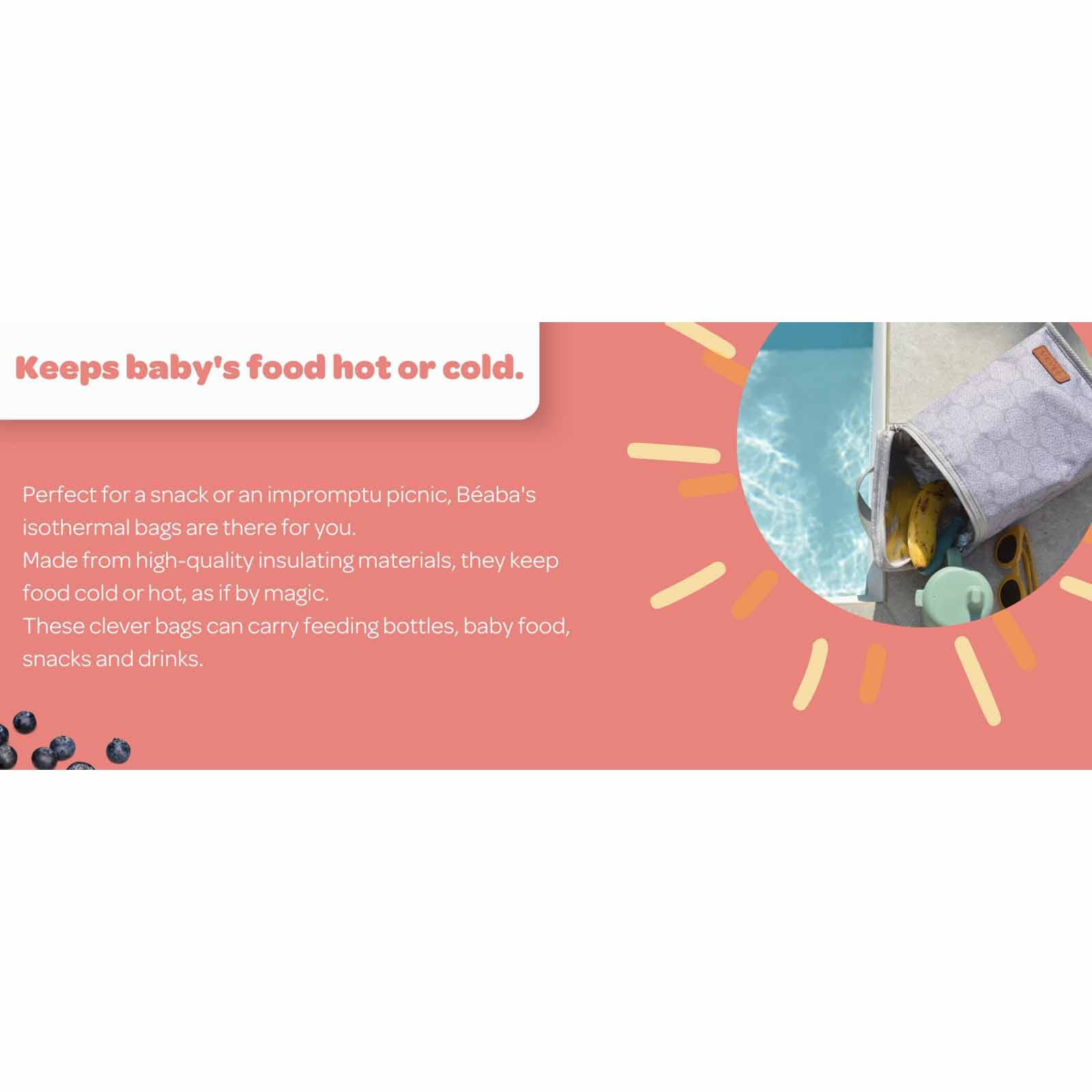 BEABA Meal Pouch - Frosty Green (online) ISOTHERMAL - Image 2