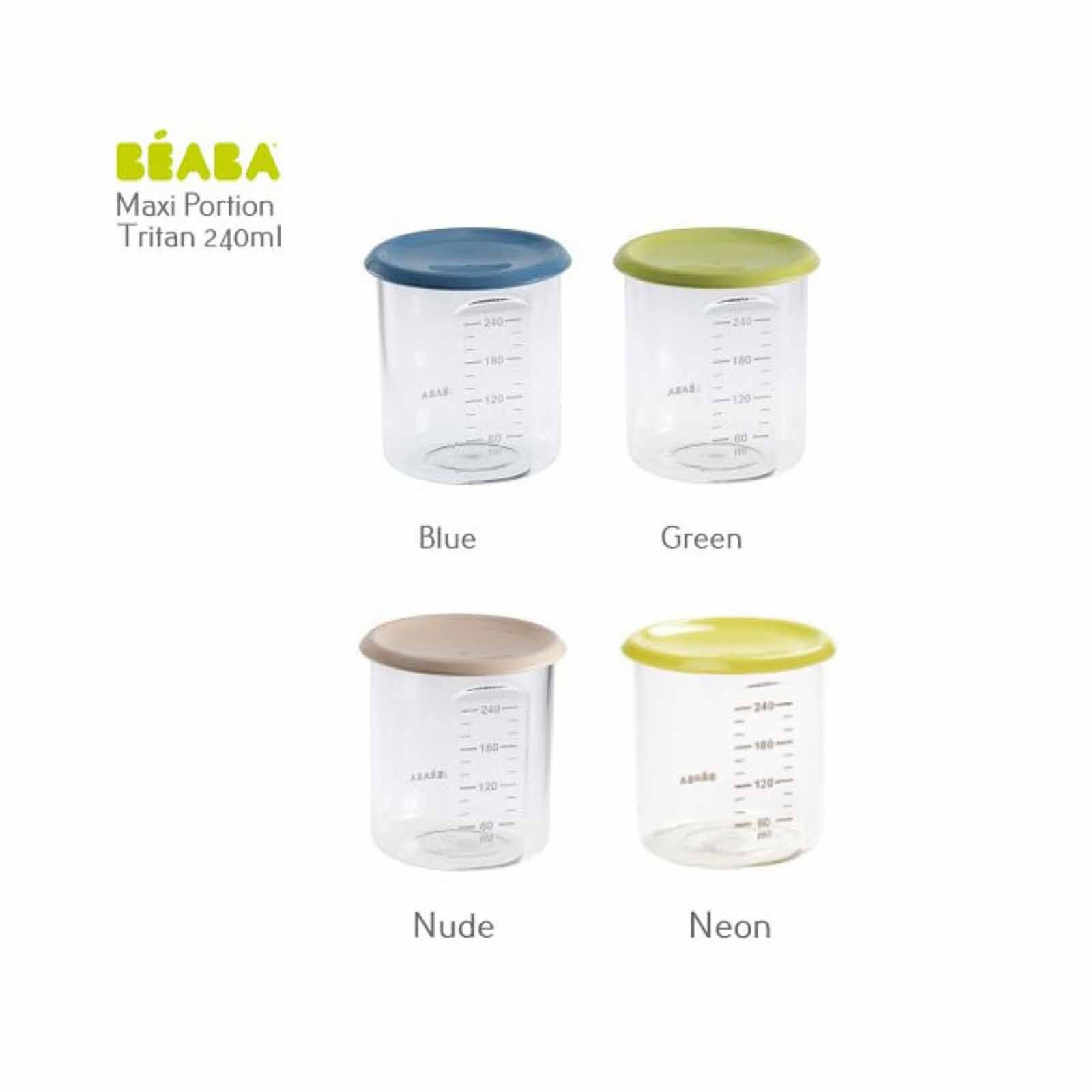 BEABA Portion Tritan 240ml - Grey (online) MAXI - Image 3