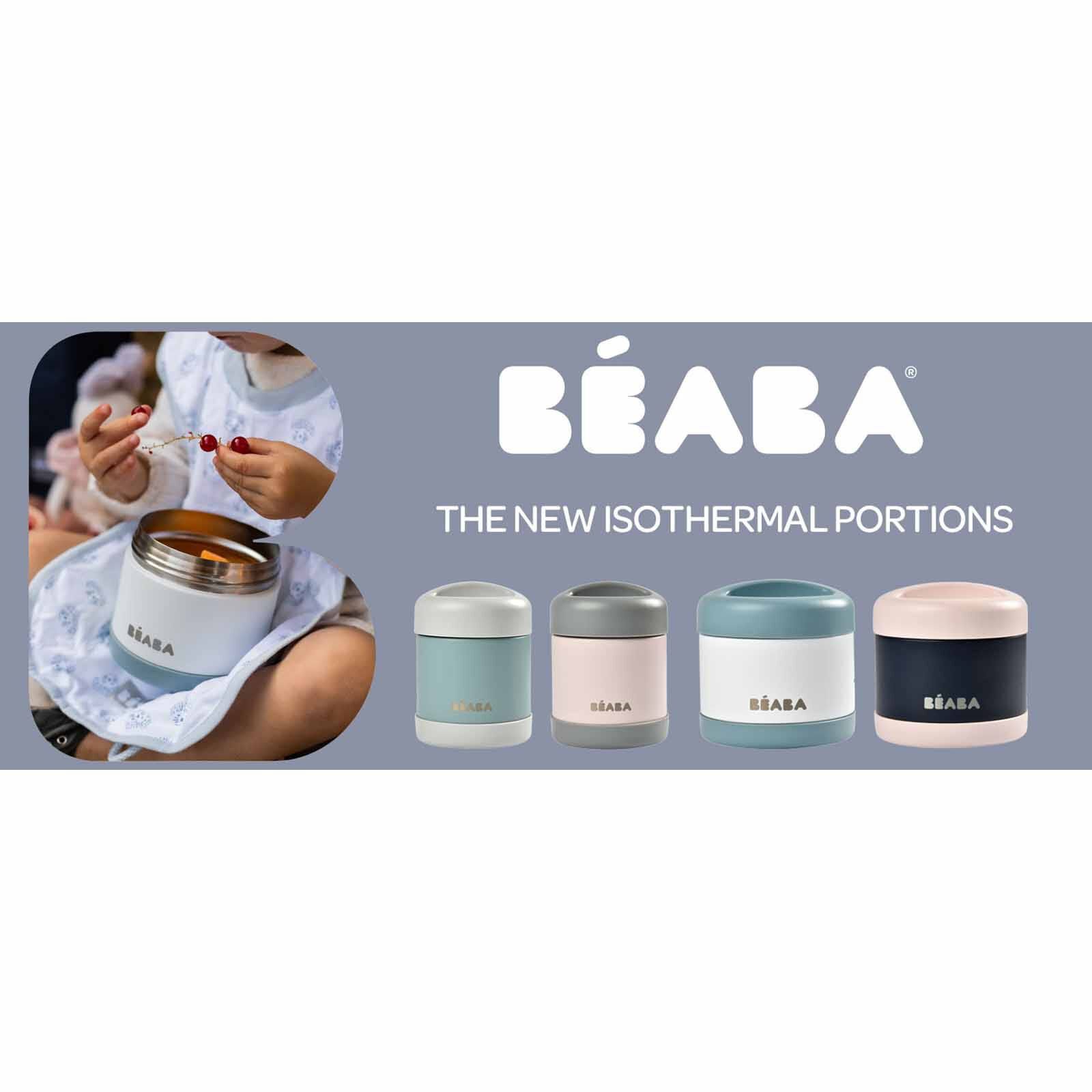 BEABA Food Container 300ml - Light Mist/eucalyptus Green (online) STAINLESS STEEL - Image 4