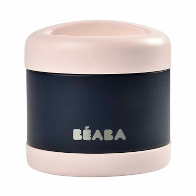 BEABA Food Container 500ml - Light Pink/night Blue (online) STAINLESS STEEL