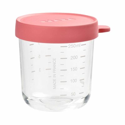 BEABA Jar 250ml - Pink (online) SUPERIOR GLASS
