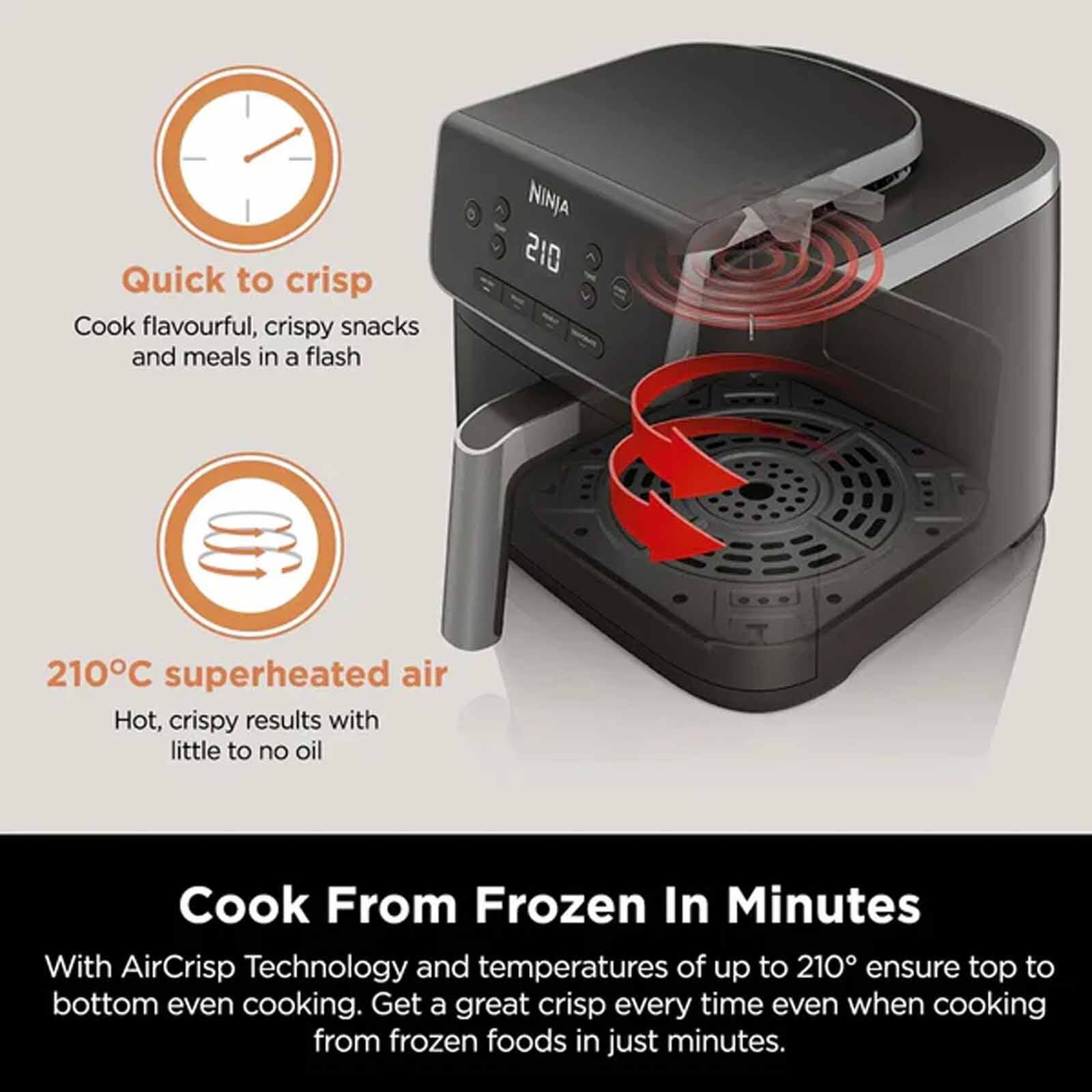 NINJA Air Fryer Pro (4.7l) AF141SM - Image 4
