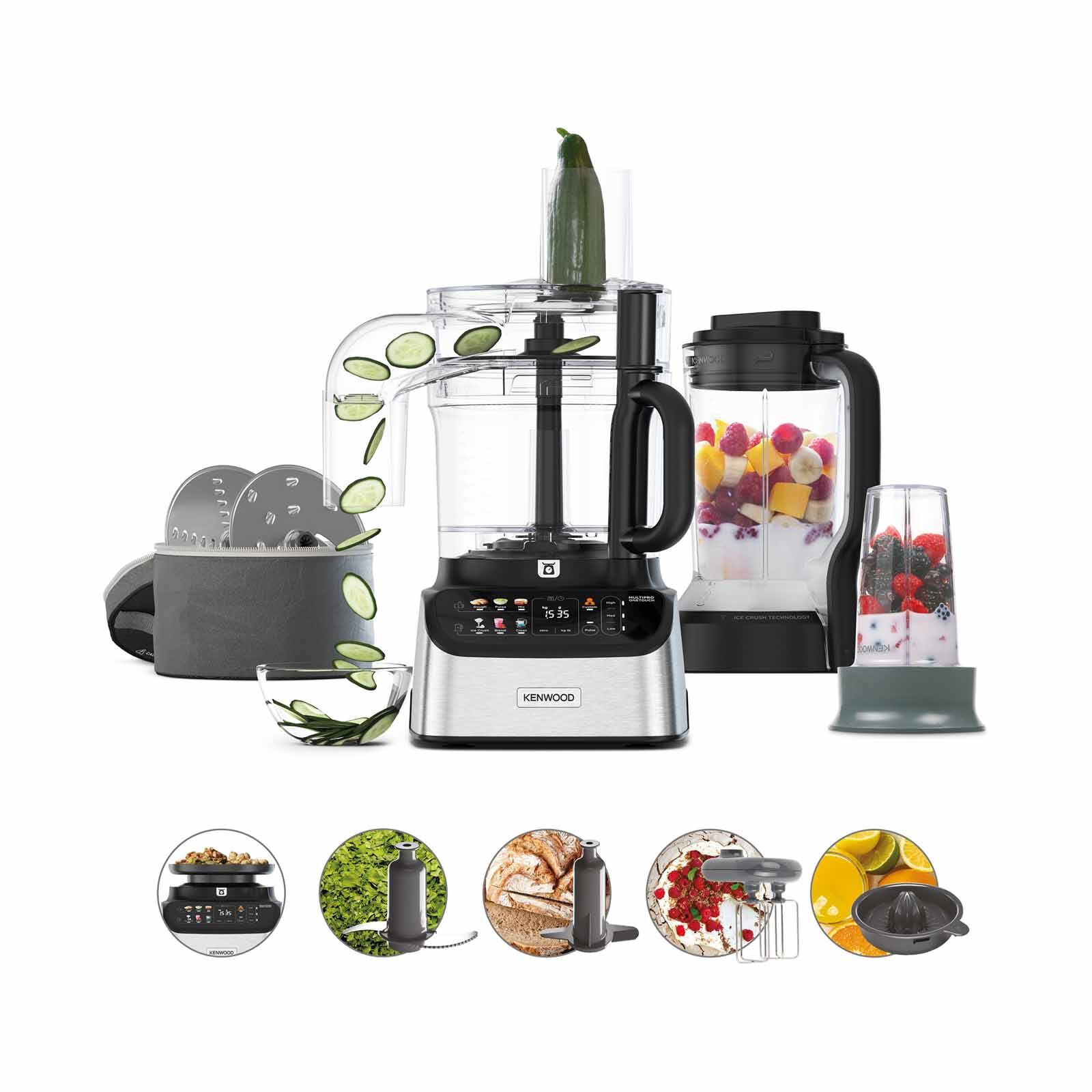KENWOOD Multipro Onetouch Food Processor (1000w) FDM73.850SS - Image 2
