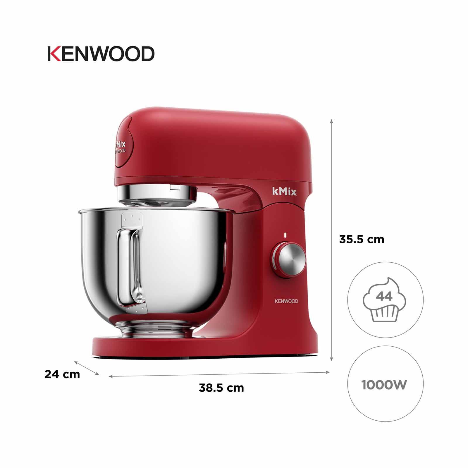 KENWOOD Kmix Stand Mixer (5.0l) - Bold Red KMX751ARD - Image 4