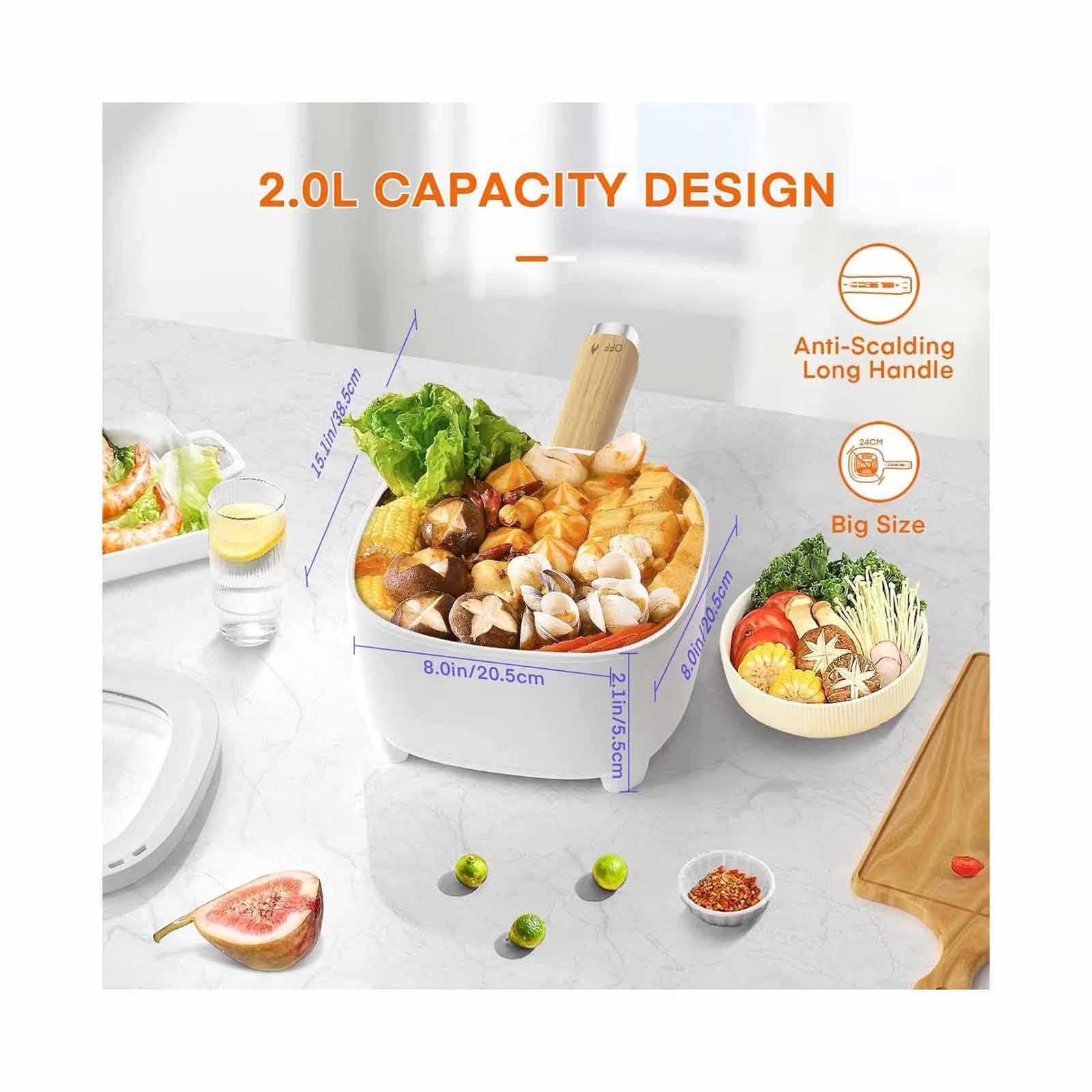 CORNELL Mini Multi-cooker Kettle (2.0l) CMCS20W - Image 5