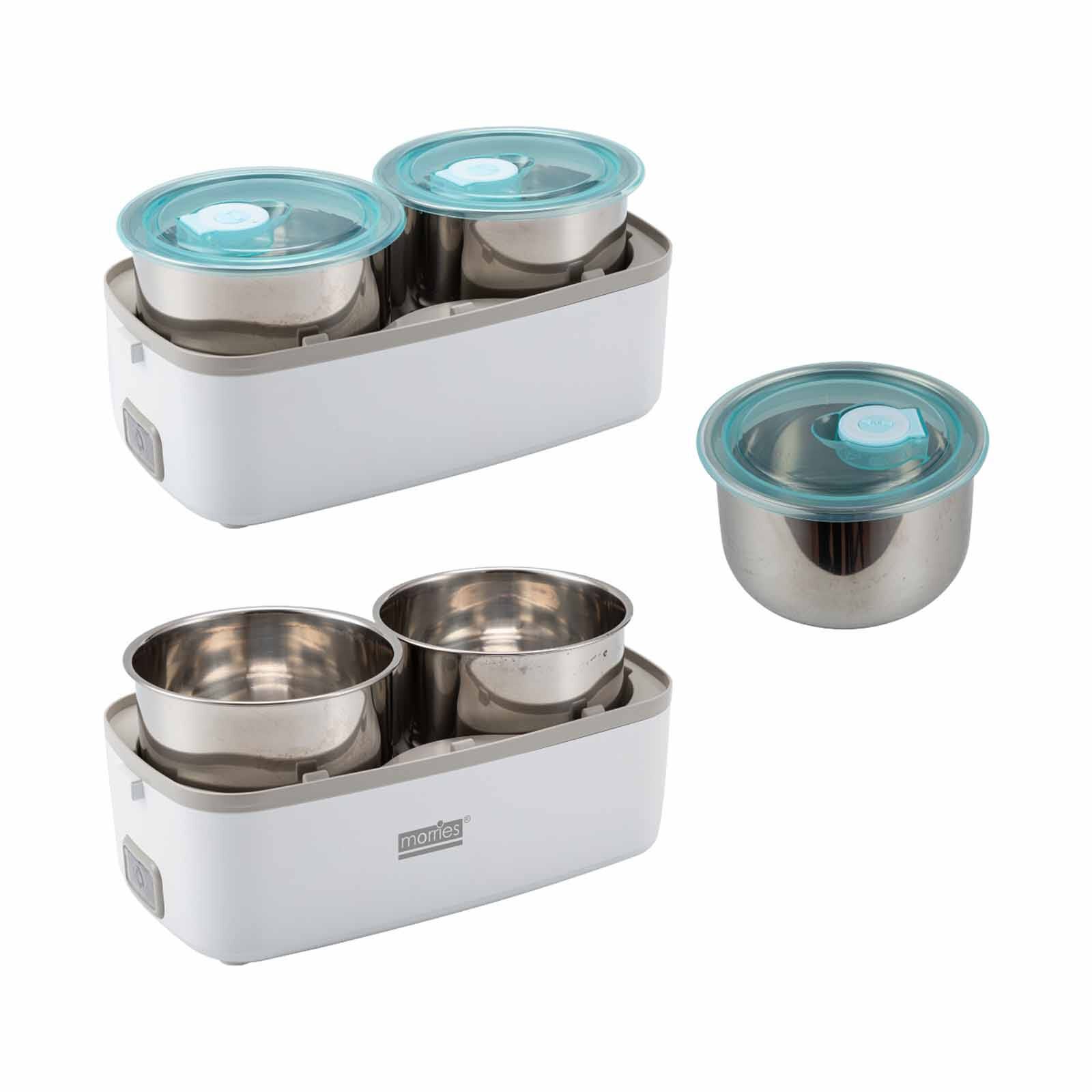 MORRIES Electric Lunch Box (double Pot) (1.0l) MS-803LB - Image 7